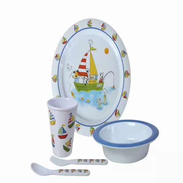 Flamefield lastenastiasto Freddie & Friends, 5 osaa - Ruokailu ja kattaus - 21375 - 1