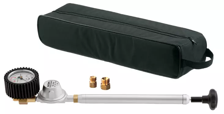 Gok koeponnistuslaite tyyppi 150, testialue 0-250 mbar - Kaasujärjestelmän tarvikkeet - 1835 - 1