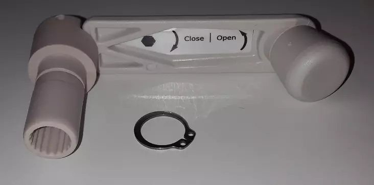 Kattoluukun veivi Remitop II - HOBBY VARAOSAT - 9205 - 1