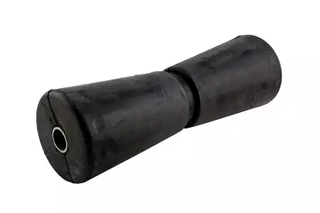 Kölirulla kumi musta 300mm Kölirulla reikä 29mm - Keulatuet/Rullat - 13495 - 1