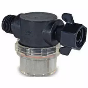 Suodatin Shurflo, sisäkierre x ulkokierr Siipimutteri, ½"sisä- x ½" ulkokierre - Painevesipumput - 425 - 1