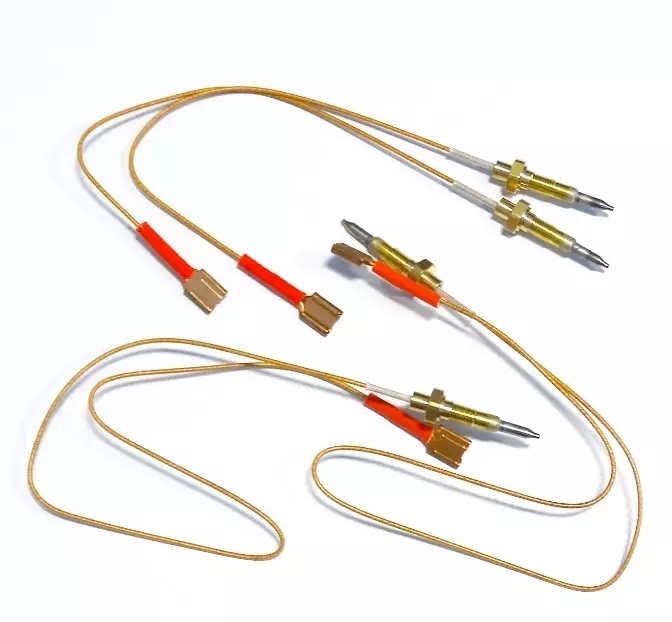 Termoelementtisarja lieteen 4 kpl 250mm x 2, 450mm x 2 - Liesien ja uunien varaosat - 10075 - 1