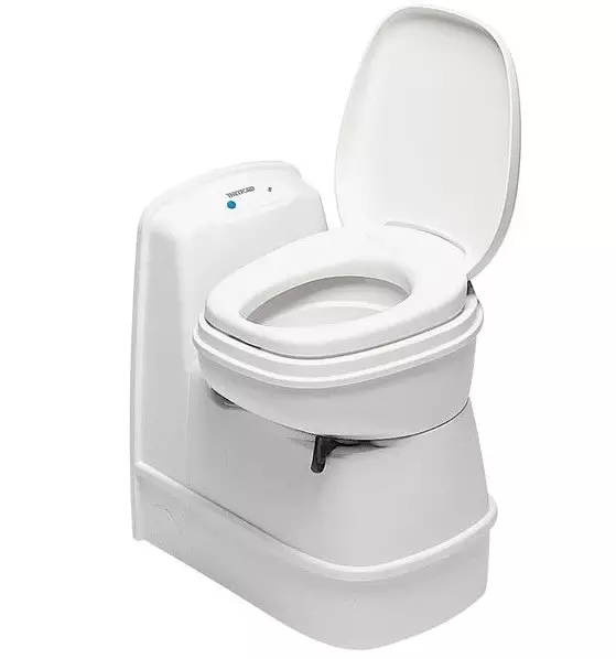 Thetford kasettikäymälä C200S 12 V, valkoinen - Kemialliset käymälät Thetford - 17715 - 1