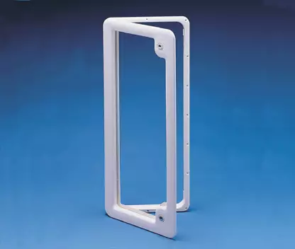 Thetford luukku D4, kehys, valkoinen - Ovien ja luukkujen osat - 915 - 1