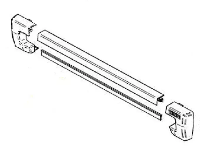 Thule etusuoja Slide-Out 550 STD Front protection - Astimet ja osat - 21315 - 1