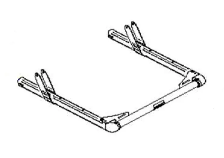Thule pyörätaso Elite G2 - Polkupyörätelineiden varaosat - 23775 - 1