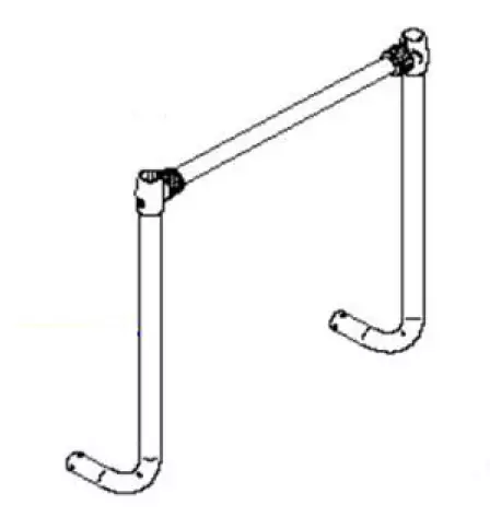 Thule runko Sport - Polkupyörätelineiden varaosat - 24395 - 1