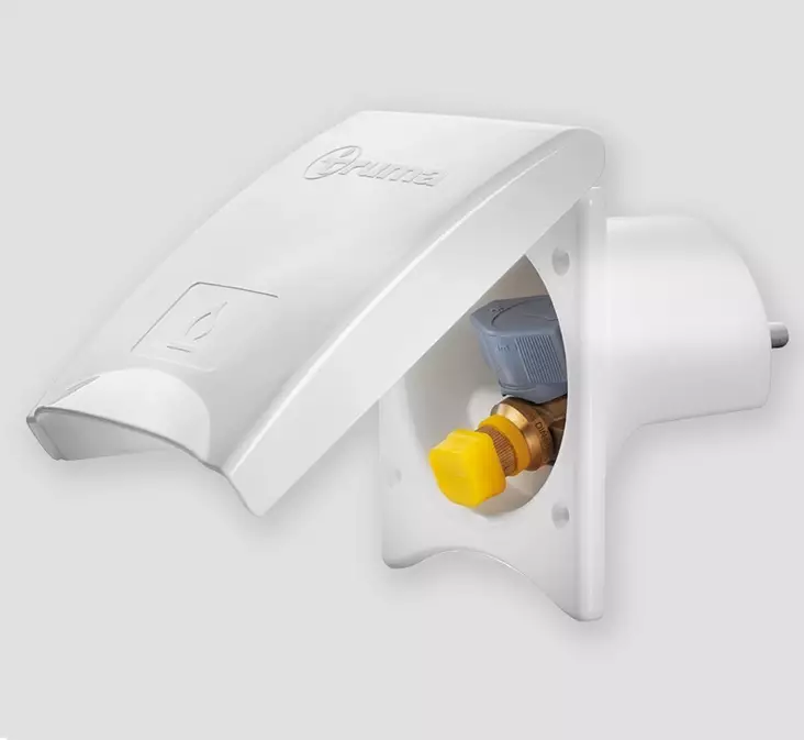 Truma kaasun ulosottorasia, valkoinen - Kaasujärjestelmän tarvikkeet - 13795 - 1