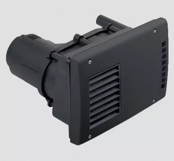 Truma seinäläpivienti Combi D musta WKCD, -> CBxxxxx-E-xxxx - Lämmityslaitteiden asennustarvikkeet - 14175 - 1