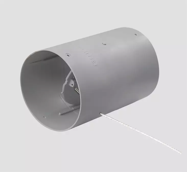 Truma suljettava suoraliitossuutin harmaa SP 65/72 mm - Ilmakeskuslämmityksen asennustarvikkeet - 14675 - 1