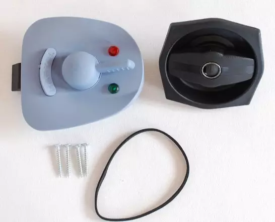 Ulko-oven lukko vasen 2002-2004 ei lukkopesää, FF1 - HOBBY VARAOSAT - 3505 - 1