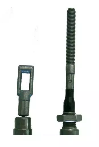 Jarruvaijeri 1100/1380 mm M8 longlife Silmukka/kierre al-ko, knott, bpw, peitz - Silmukka/kierre - 11956 - 1