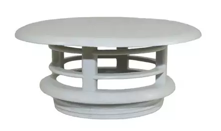 Kattoläpiviennin hattu kaasulämmittimeen Haba - S-lämmittimien varaosat - 17876 - 1