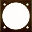 Berker välirengas rasia/katkaisin ruskea 59.5x59.5x10mm - Sähkörasiat, pistokkeet - 646 - 2