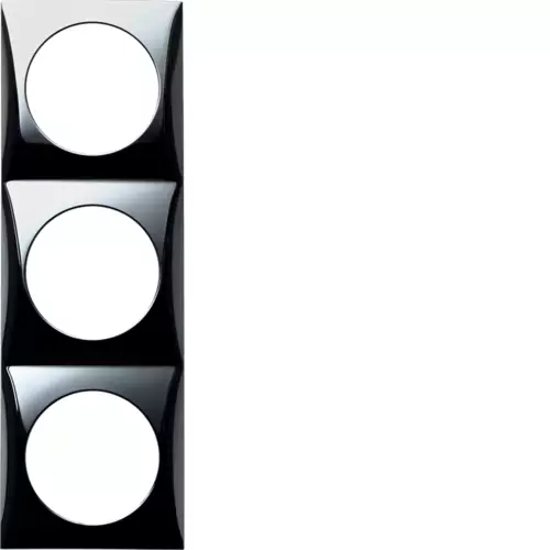 Berker kehys 3-osainen kromi kiiltävä - Sähkörasiat, pistokkeet - 11146 - 1