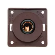 Berker pistorasia upotettava 12V, ruskea 12-24V, max. 16A - Sähkörasiat, pistokkeet - 6976 - 1