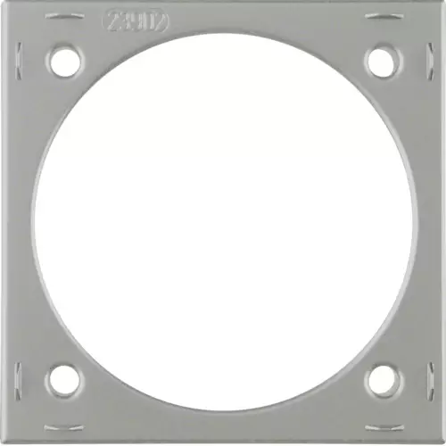 Berker välirengas rasia/katkaisin mattakromi 59.5x59.5x10mm - Sähkörasiat, pistokkeet - 11156 - 1