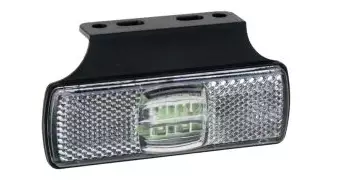 Etuäärivalo valkoinen Fristom kulmakiinnikkeellä 12-36V - Fristom - 23946 - 1