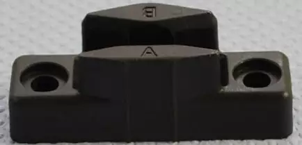 Ikkunasalvan vastakappale 17mm 09.00.842.00.00.00.000, Polyplastic - HOBBY VARAOSAT - 8436 - 1