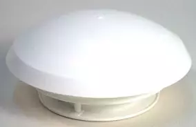 Kattoventtiili liesituuletinliitos, valkoinen - Muut koriosat - 1486 - 1