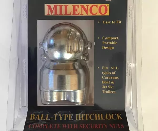 Milenco lukituslaite, kuulalukko 50 mm ja 2" kuulakytkimiin - Lukot kuulakytkimiin - 9426 - 1