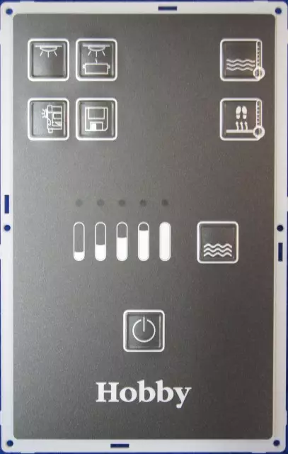 Ohjauspaneeli EL506, De Luxe Ilman kehystä, 2014 standard De Luxe eas - HOBBY VARAOSAT - 7976 - 1