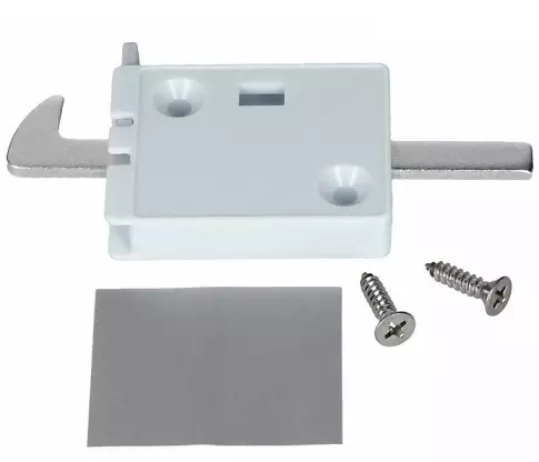 Oven lukitsin RM84-, RM85- RML85-, RMS85- RMD85-, lukko ja ruuvit - Jääkaappien varaosat Dometic - 23766 - 1