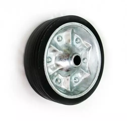 Pelkkä pyörä 200 x 50 500 kg peltivanne kovakumi - Pelkkä pyörä - 11396 - 1