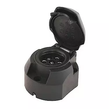 Pistorasia muovi 7-napainen Pistorasia 7-napainen - Pistokkeet/Adapterit - 10616 - 1