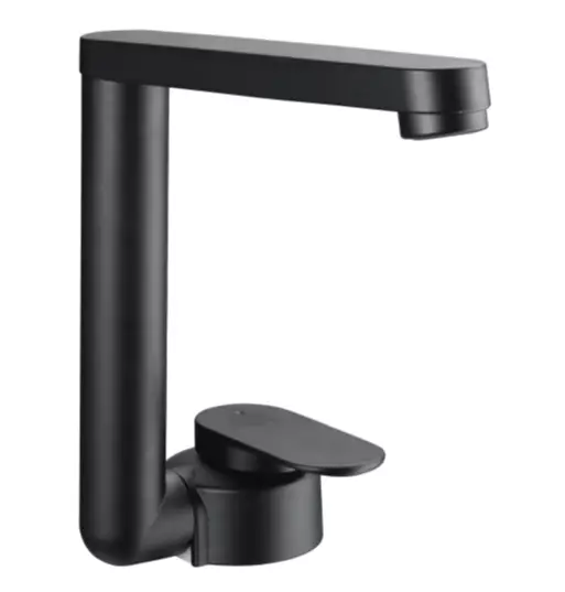 Reich sekoitushana Twister musta, pitkä Kovaputkiliitos - Hanat Reich - 21296 - 1