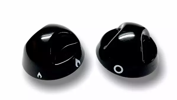 Säädinnuppisarja 3kpl, musta SPCC0918 - Liesien ja uunien varaosat - 10076 - 1