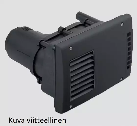 Truma seinäläpivienti Combi D antrasiitinharma WKDC, -> CBxxxxx-E-xxxx - Lämmityslaitteiden asennustarvikkeet - 14176 - 1