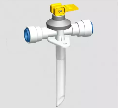 Truma turva-/tyhjennysventtiili John Quest 12 mm. Avauspaine 2,8 bar - Vedenlämmittimien varaosat - 15146 - 1