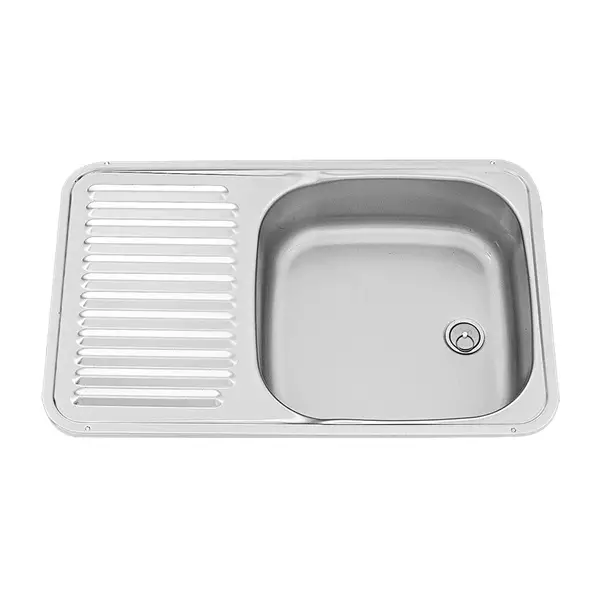 VA 936, Square sink with drainer, 590 x - Liedet uunit - 16016 - 1