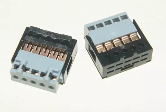 Vesisäiliön johtosarjan liitin Litteän johdon päähän, musta/harmaa - HOBBY VARAOSAT - 5836 - 1