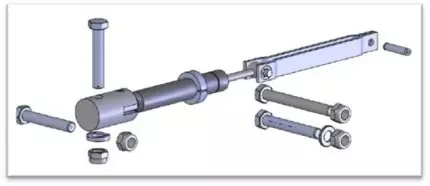Vetopään iskunvaimennin Wap 3100kg Wap 35,2/35,3 2700kg-3100kg - Bpw/peitz/wap/indespension - 11546 - 1