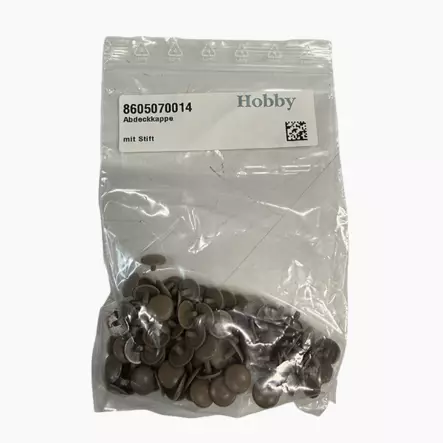 Ruuvin peitenappi Maple tumma - HOBBY VARAOSAT - 13127 - 1