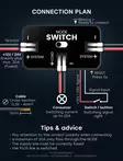 Revotion Node-Switch, etähallintajärjestelmän kytkin (on/0ff) - REVOTION - 25597 - 6