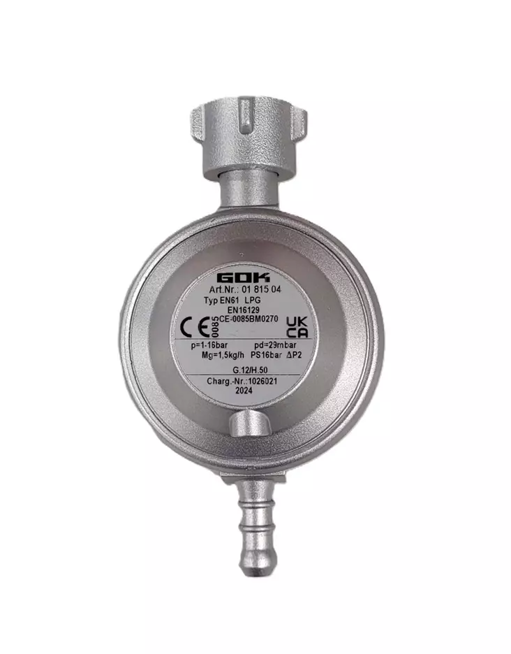 Gok painesäädin 30 mbar kv - Säätimet, vaihtajat, letkut, suodattimet - 307 - 1