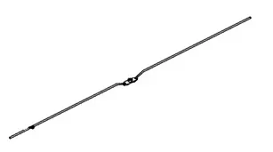 Kaasupullokotelon lukon tankomekanismi 2230 mm - HOBBY VARAOSAT - 4477 - 1