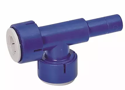 Reich T-liitin UniQuick 12 mm putki/putki/letku - MUUT VESIJÄRJESTELMÄN OSAT - 9807 - 1