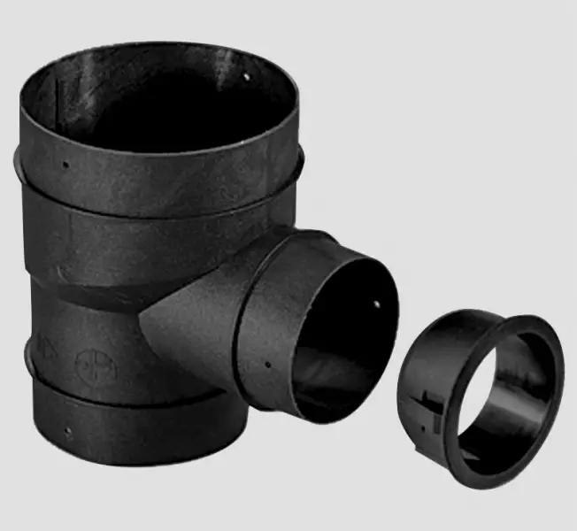 Truma jakokappale LR 80, musta - Lämmityslaitteiden asennustarvikkeet - 14427 - 1