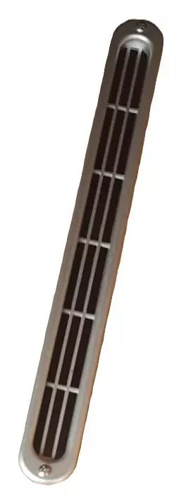 Tuuletusritilä, hopea - KALUSTEIDEN TARVIKKEET - 3117 - 1