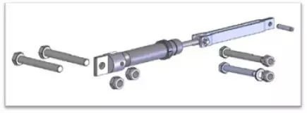 Vetopään iskunvaimennin Wap 3500kg Wap 35,4 3500kg lenkki/laatta - Bpw/peitz/wap/indespension - 11547 - 1