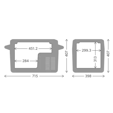 Dometic kompressorikylmälaukku CFF 35, 34 L - KYLMÄLAUKUT - 25528 - 2
