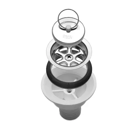 Dometic Siphon AC 535, Sifoni suoralla poistoliitännällä, halkaisija 25 mm - Liedet uunit - 16018 - 1