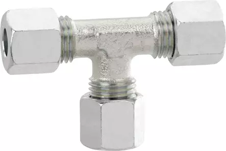 Gok T-liitin 8x8x8mm teräs - Kaasujärjestelmän tarvikkeet - 288 - 1