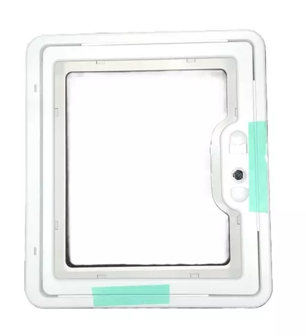 Luukun kehys FD3, väri 22, valkoinen NCS S1002-G50Y, ilman sisäkehystä, 2687422 - HOBBY VARAOSAT - 5858 - 1