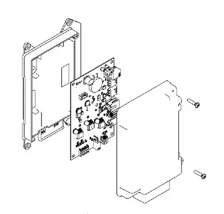 Thetford säiliömoduulin piirilevy Indus - Indus varaosat - 25628 - 1