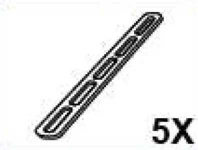 Thule kiristyskuminauha 20 cm, 5 kpl - Markiisien seinät ja sarjat Thule - 24738 - 1